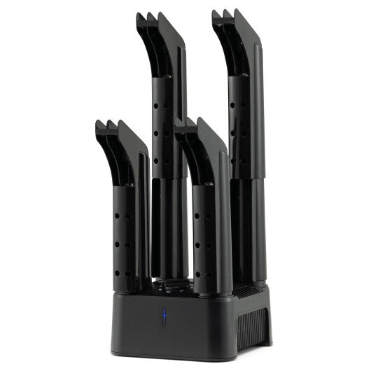 Prevent Odor Mold & Bacteria 4 Shoe Electric Dryer with Timer