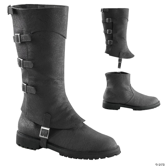 Black boots sz-8-9 W2B