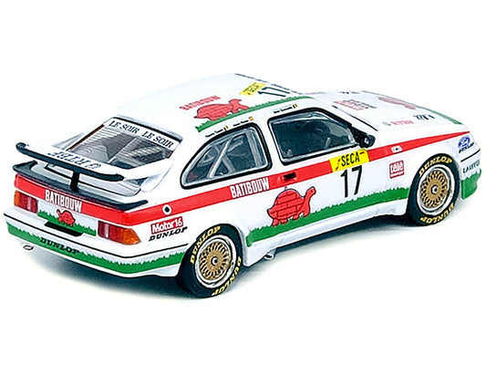 Ford Sierra RS500 Cosworth RHD (Right Hand Drive) #17 Alain Semoulin - Jesus Pareja - Thierry Tassin "BATIBOUW" WTCC World Touring Car Championship Spa 24 Hours (1987) 1/64 Diecast Model Ca