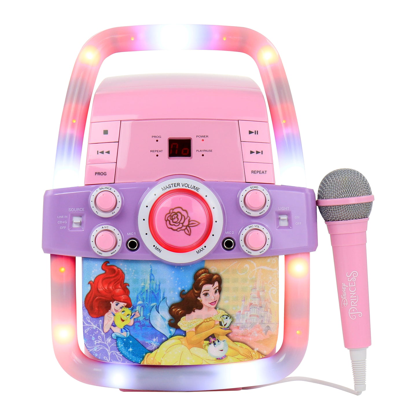 Disney Princess Fairy Tale Karaoke Machine with Microphone