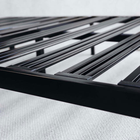 Queen size Metal Platform Bed Frame with Heavy Duty Steel Slats