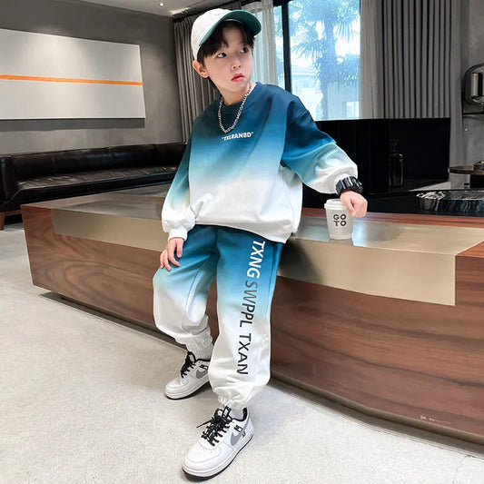 Winter Autumn Kid Costume Toddler Boy Outfits Clothes Child Boys Outfit Set Tracksuit for Kids 6 7 8 9 10 11 12 13 14 15 Years