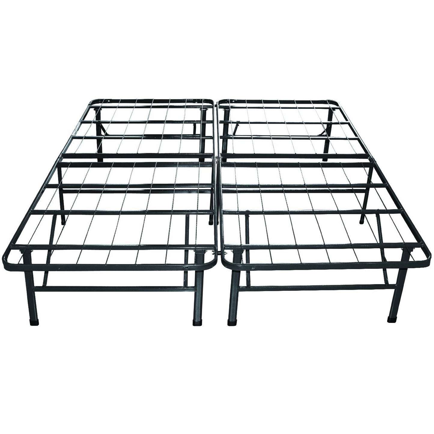Twin Extra Long Metal Platform Bed Frame with Storage Space