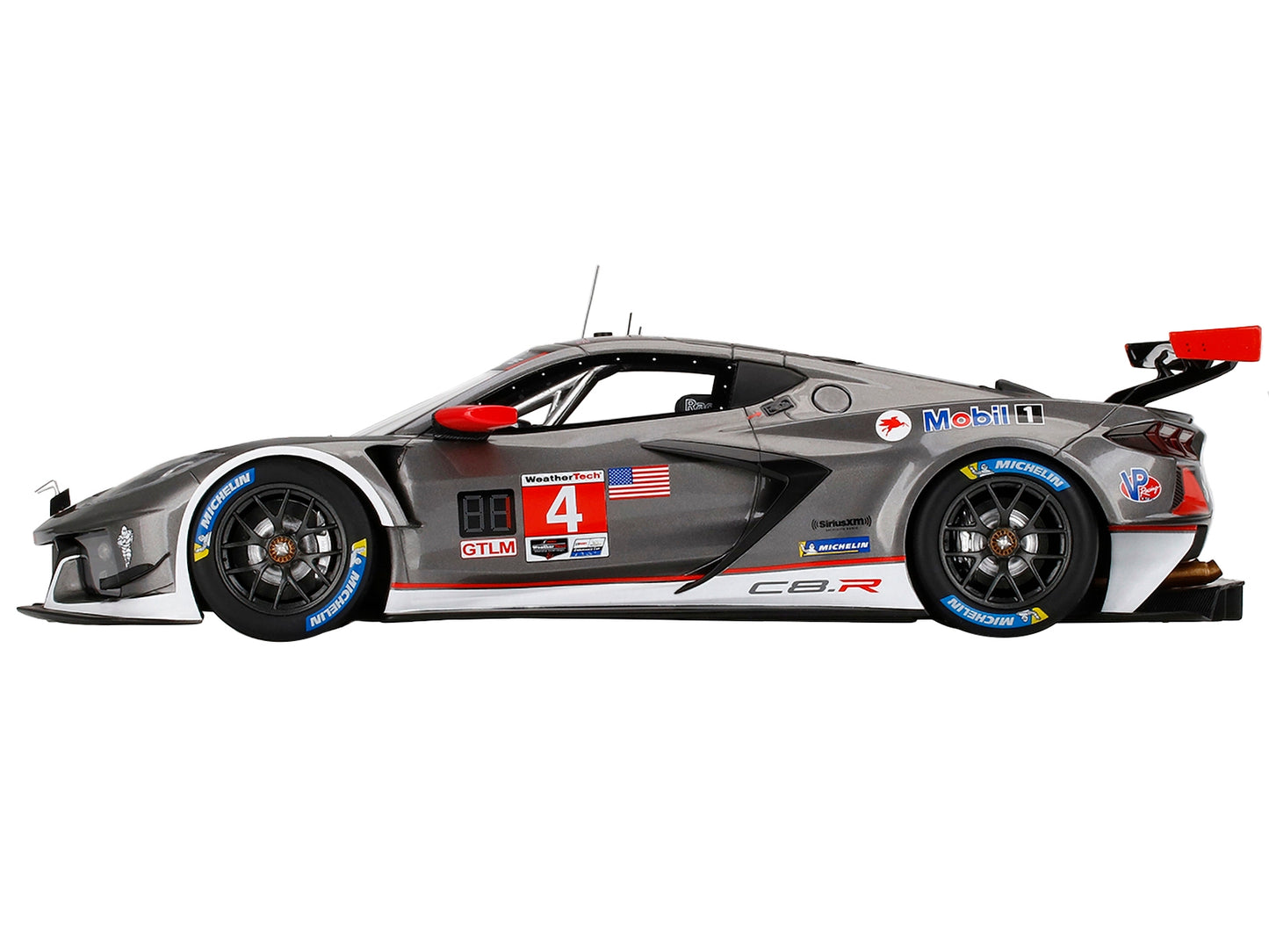 Chevrolet Corvette C8.R #4 Tommy Milner - Alexander Sims - Nick Tandy "Corvette Racing" IMSA Sebring 12 Hours (2021) 1/18 Model Car by Top Speed