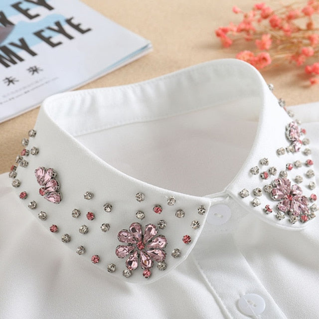 Detachable Fake Shirt Collar