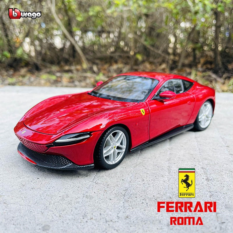 Ferrari Roma Red Car Model