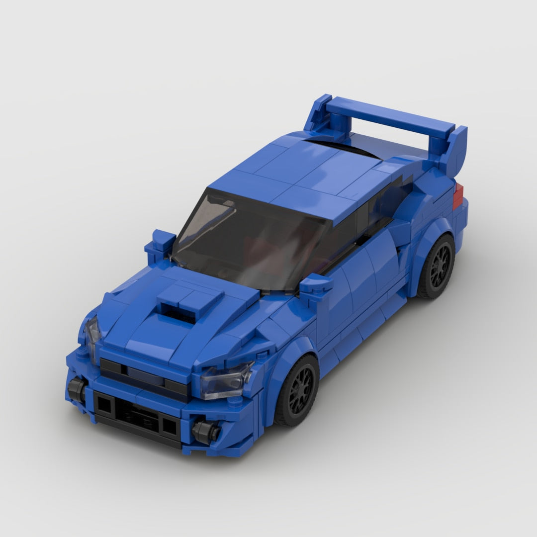 Subaru STI Garage Toy Car