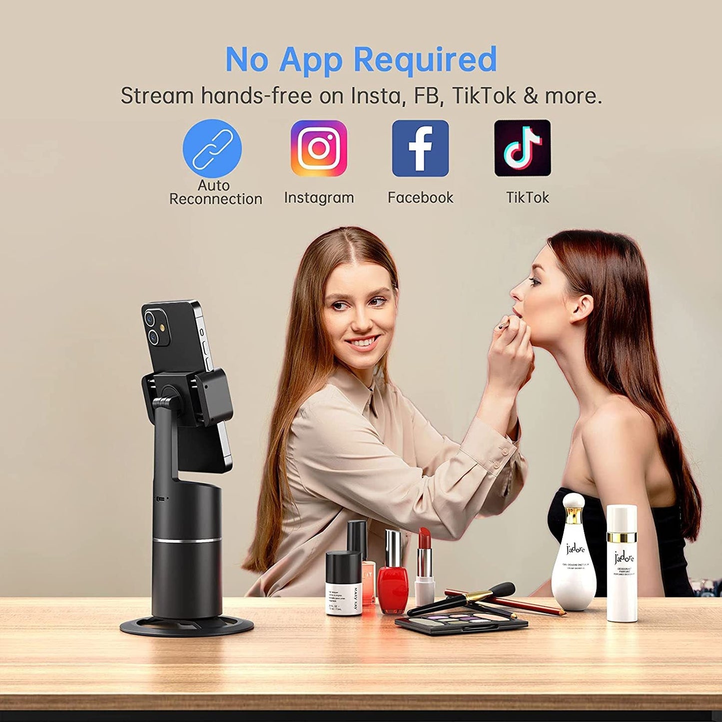 NEOHEXA™ AI Smart Selfie 360° Tracker