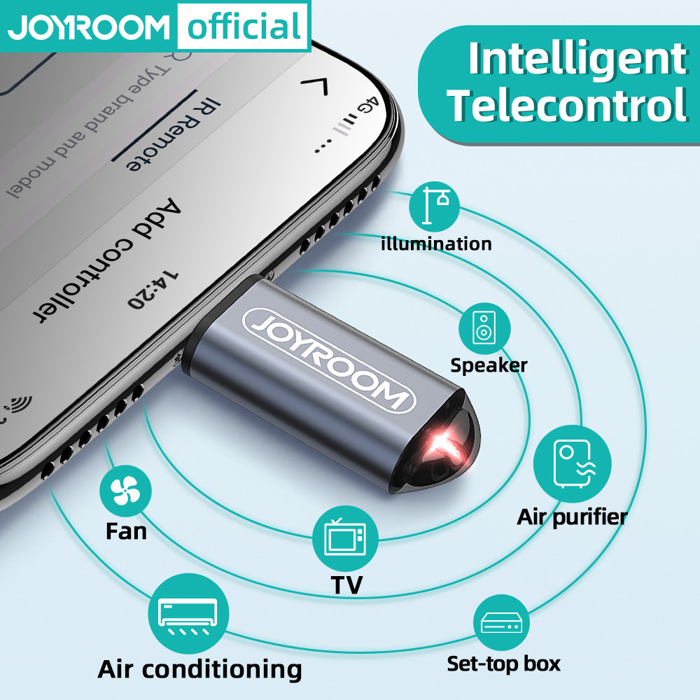 Wireless Infrared Remote Control Adapter/ Transmitter For IPhone/Micro USB/Type-C