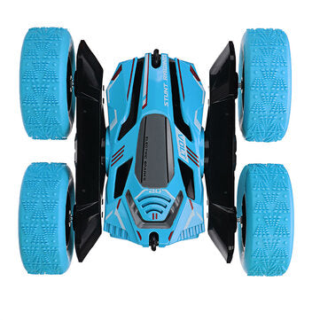 RC Stunt Car 2.4G 4WD 360° Rotate LED Lights Remote Control Off Road Double Sided Vehicles Model Kids Children Toys