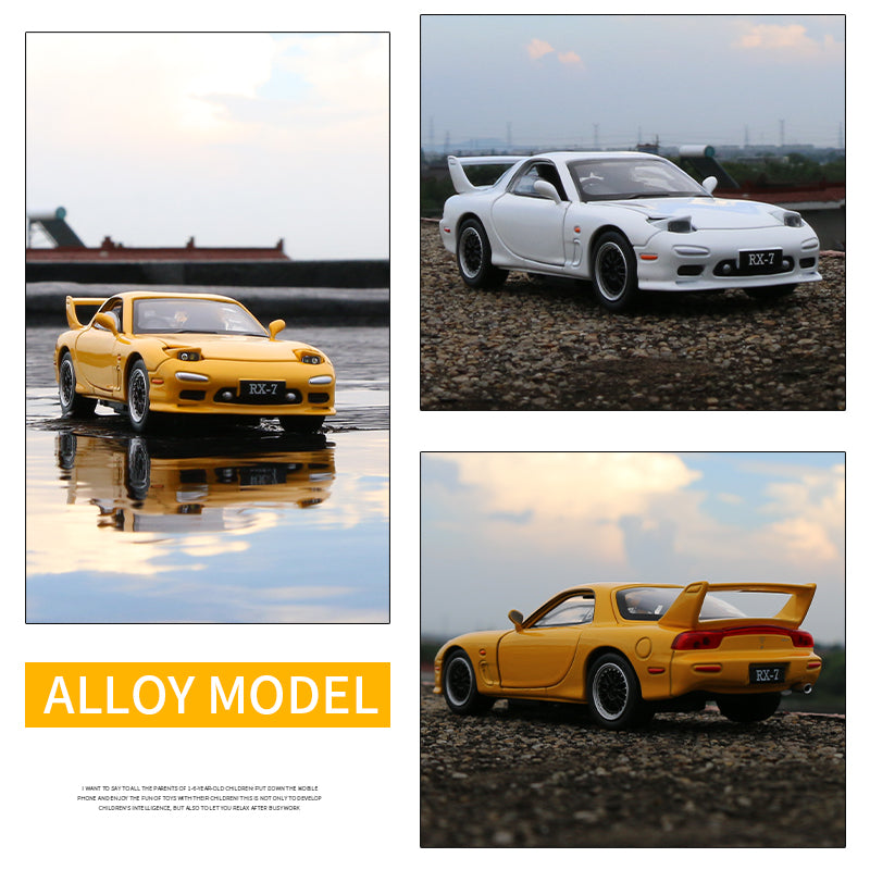 Mazda RX7 Alloy Sports Car Model