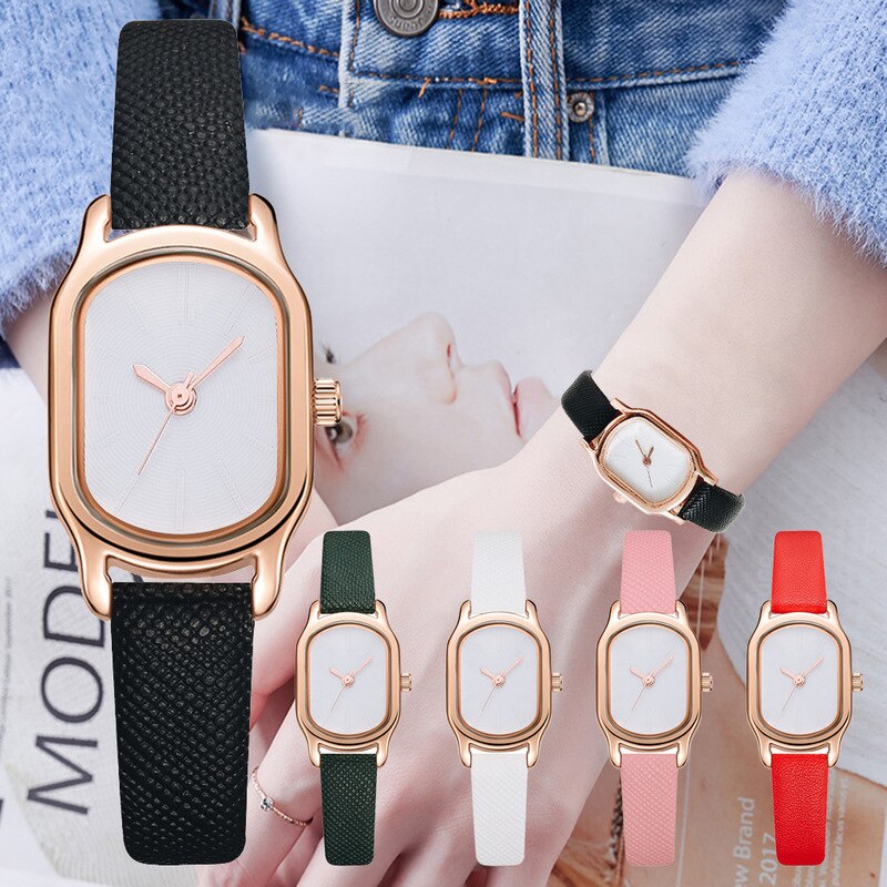 Oval Dial Retro Watches