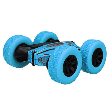 RC Stunt Car 2.4G 4WD 360° Rotate LED Lights Remote Control Off Road Double Sided Vehicles Model Kids Children Toys