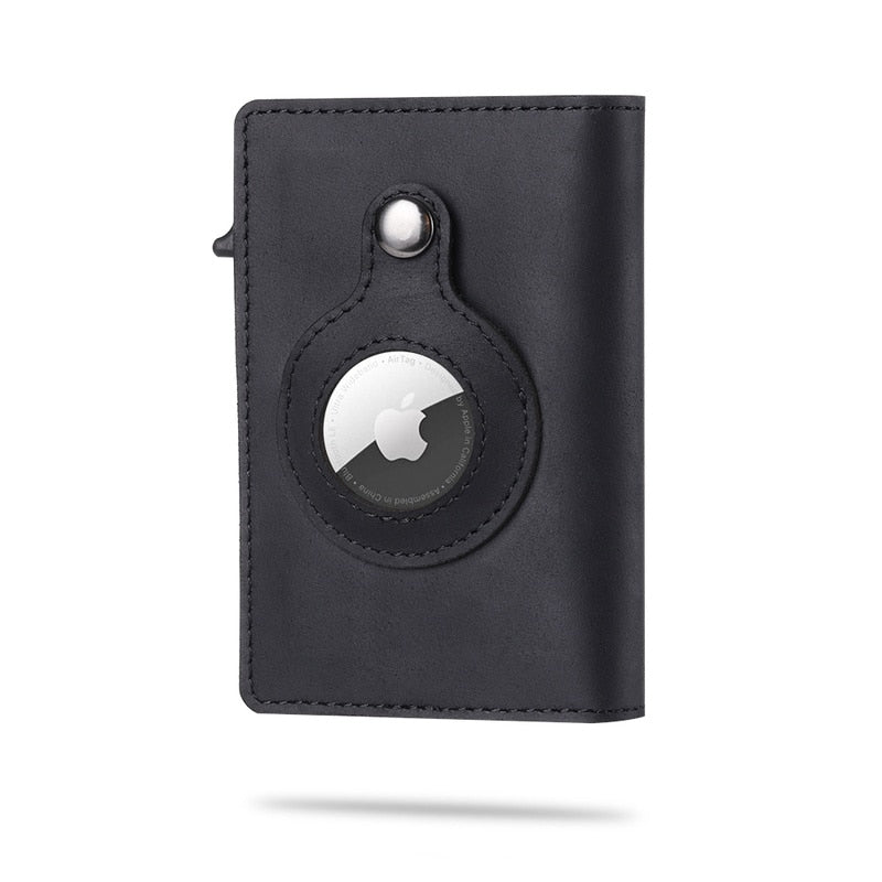 Magnetic Closure Airtag Slide Wallet