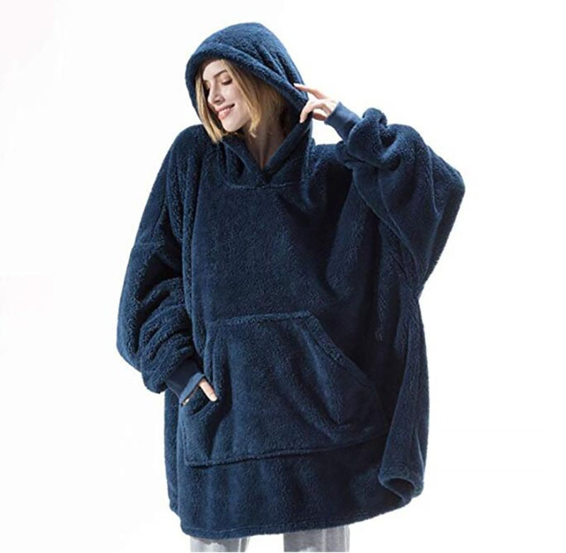 Blanket Hoodie with Sleeves Oversized Hoodie