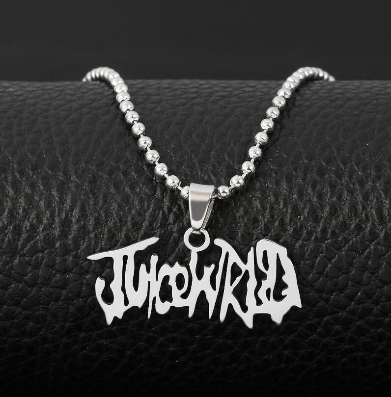 Hip Hop Rapper Letter Pendant Necklace