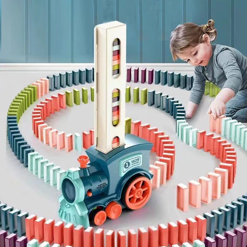 Kids Automatic Domino Train
